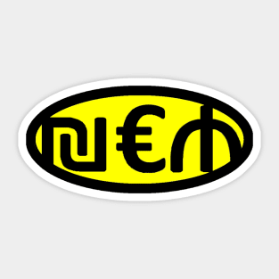 NEM logo Sticker